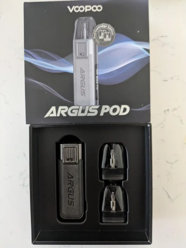 Вейп Voopoo Argus Pod с двумя испарителями