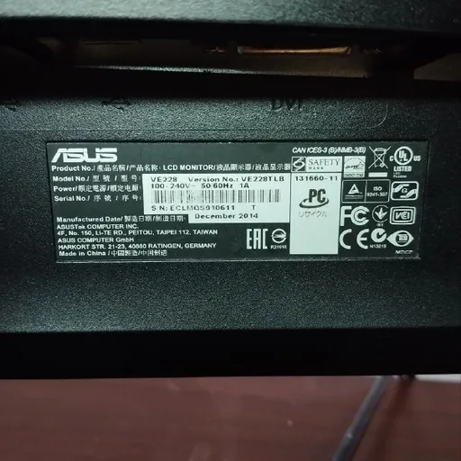 Asus монитор 22 дюйма