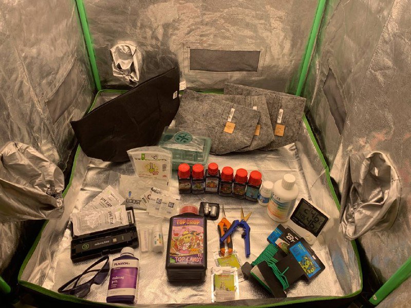 Гроу бокс, свет, Mars Hydro TS1000, удобрения, приборы 2