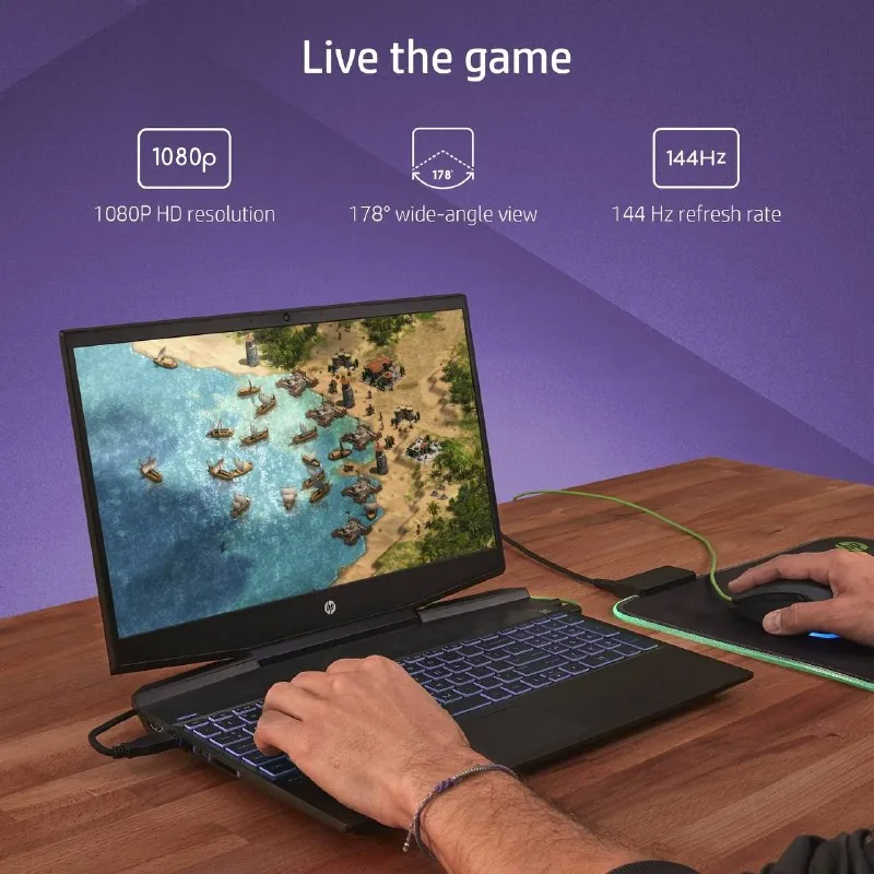 Игровой ноутбук HP Pavilion 15