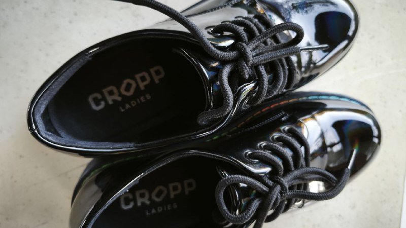 Ботинки CROPP размер 39 черные радужные 3