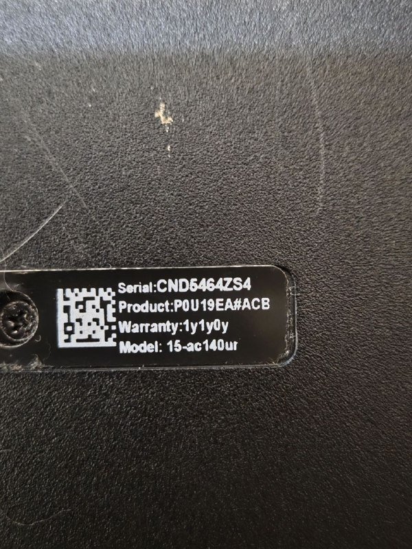 Ноутбук HP 15-ac140ur, Core i5, Radeon Graphics, мышь, коврик 2