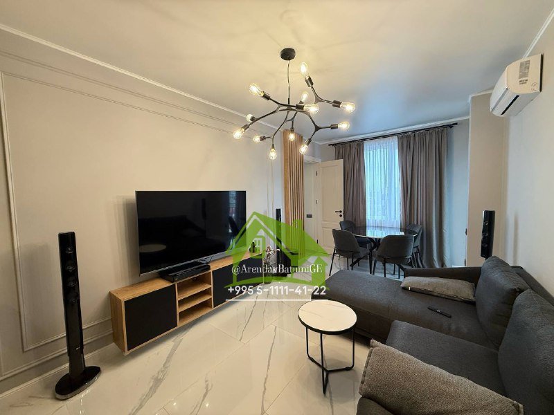 Трехкомнатная квартира 2+1 с мебелью в Батуми 2