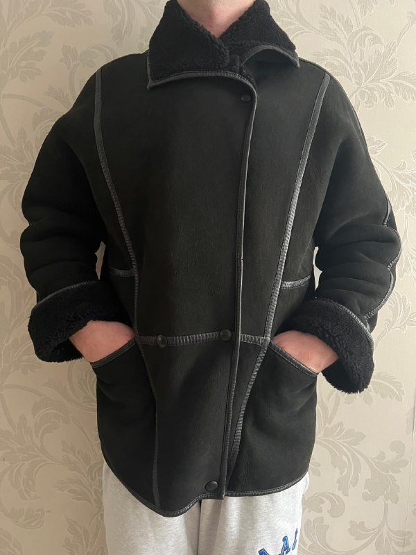 Натуральная дубленка O'NED, 100% кожа и шерсть овцы 5