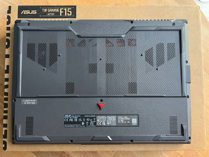 Игровой ноутбук ASUS TUF F15 FX507ZC4 с коробкой 3