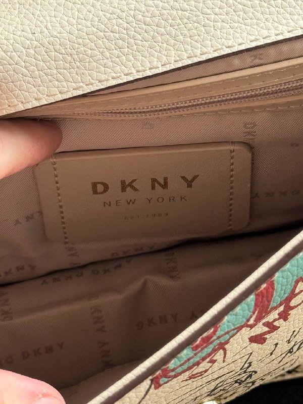 Сумка DKNY ELISSA кожаная оригинал с пыльником 8