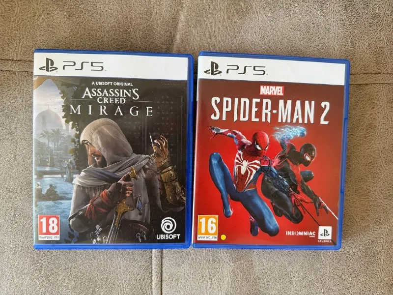 Игры для PS5, Assassin's Creed Mirage, Spider-Man 2
