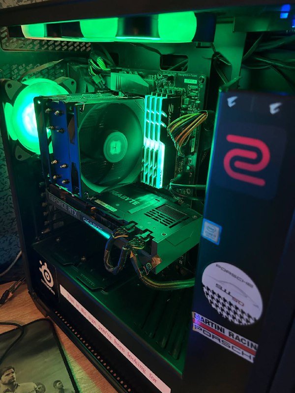 Компьютер Aourus z590 pro ax, i7 11700f, 32gb DDR4, RTX 3070 ti