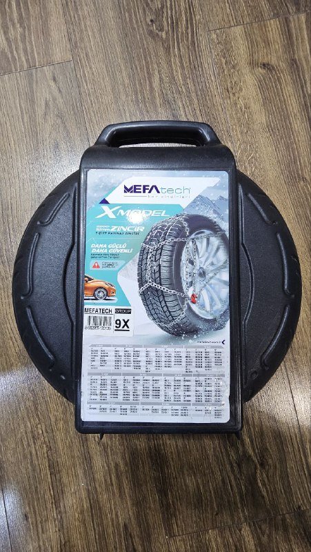 Цепи зимние на колеса R14,R15,R16, Трос буксировочный 5м 2