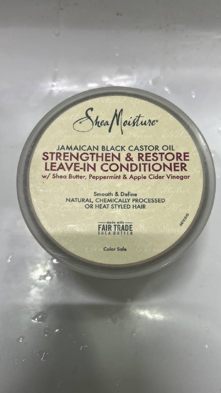 Shea Moisture leave-in conditioner