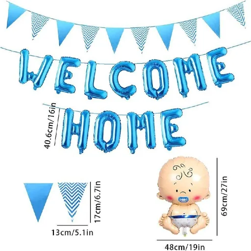 3D шарики Welcome Home