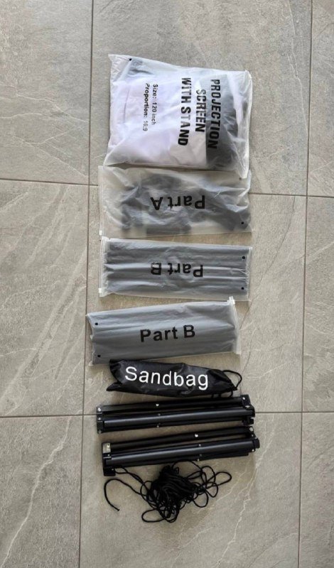 Проектор Xgimi Elfin и экран 120'' 5