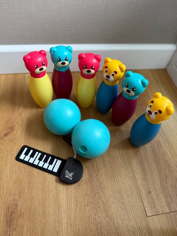 Игра в боулинг, музыкальный брелок