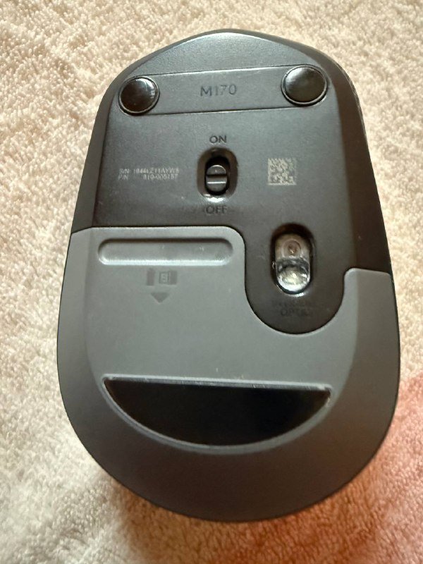 Беспроводная мышь Logitech Wireless Mouse M171 Black 3