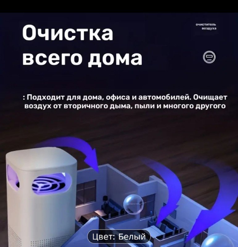 USB очиститель воздуха 3