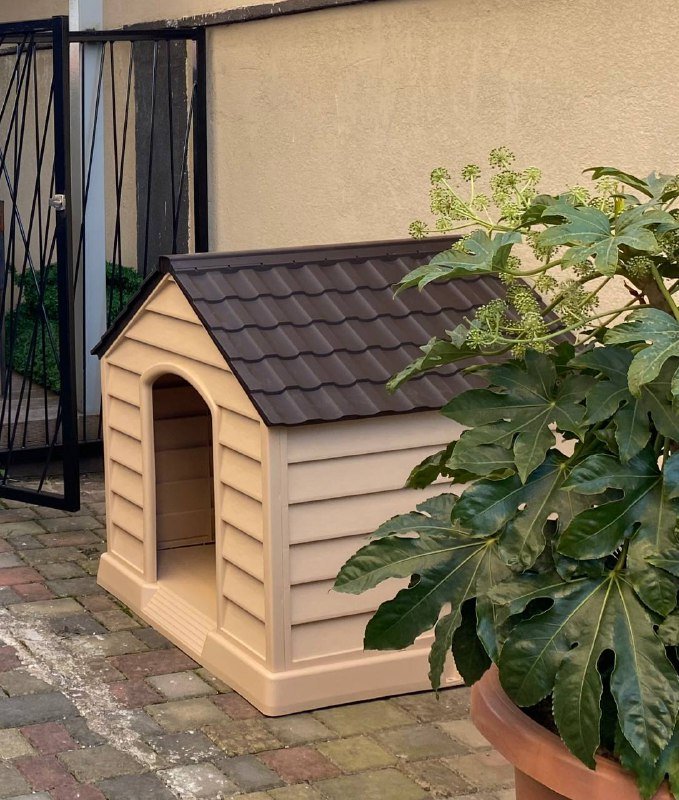 Новая будка для собаки