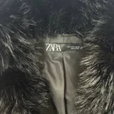 Шубы из эко-меха, короткая шуба Zara 2