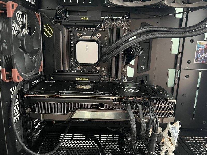 мощный игровой рабочий компьютер с видеокартой 7