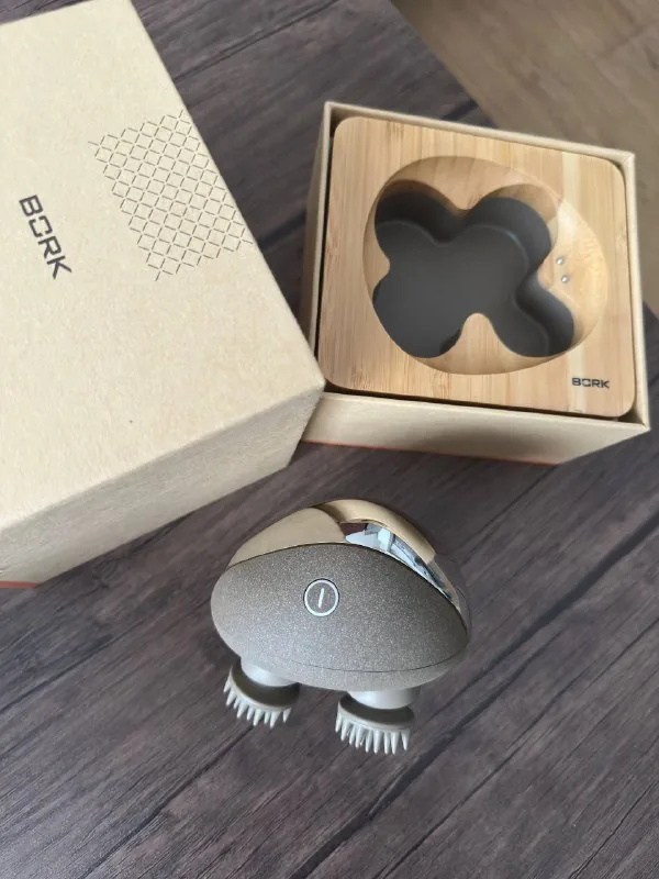 Контактный гриль Tefal, блендер Franko, массажёр для головы BORK 1