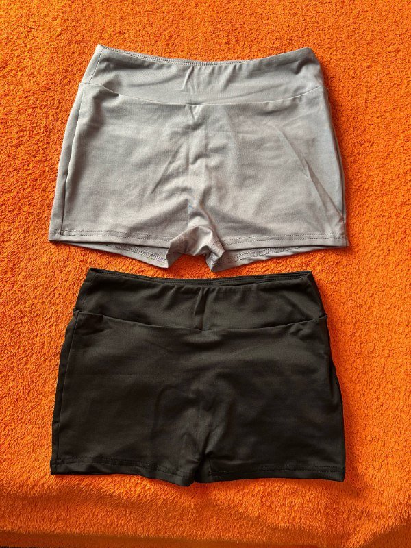 Набор из двух женских шорт размер S черные и серые 2