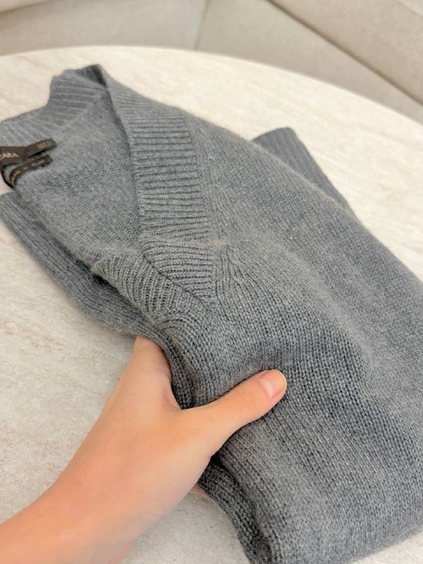 Женский свитер ZARA кашемир и шелк M 5