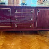 Раскладной стол, 9 стульев, витринный шкаф, 2 комода 4