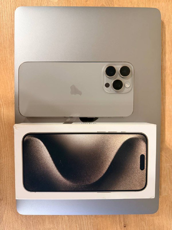 iPhone 15 Pro Max 512gb Natural Titanium 2