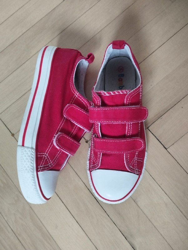 Кеды красные 34 размер 2
