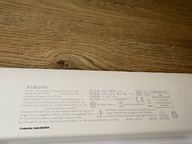 умные весы Xiaomi S400 2