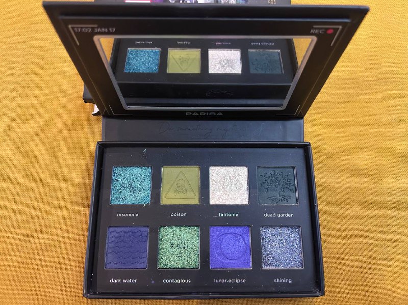 Две палетки Parisa, серия Ghost Tape 4