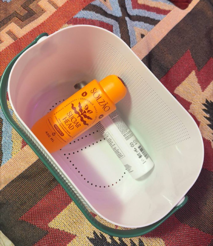 Пластиковая корзинка органайзер для косметики в душе 4