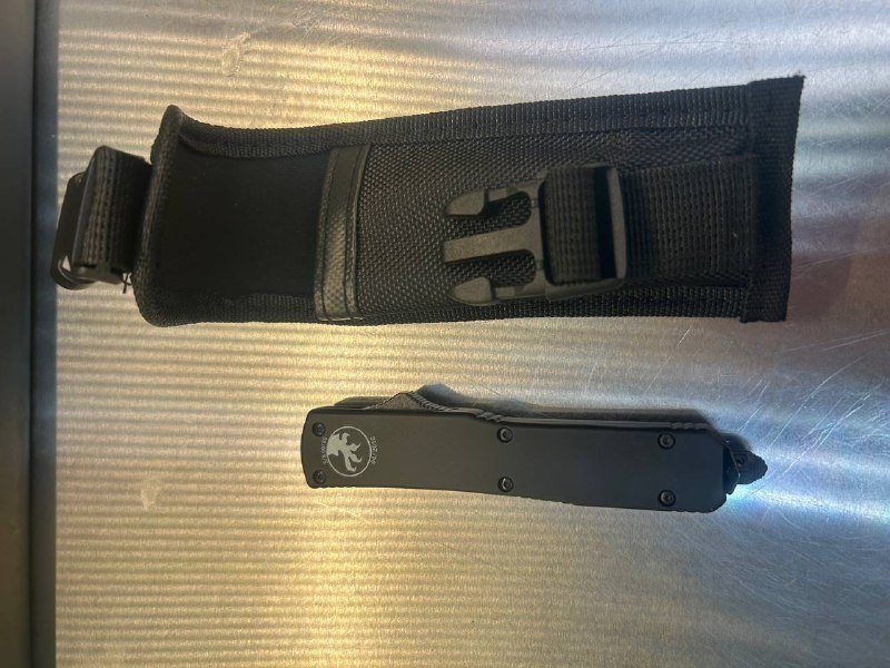 Автоматический военный нож microtech scarab D/E 2