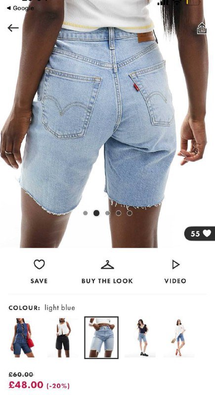 шорты Levi’s 501, блузка Topshop 3