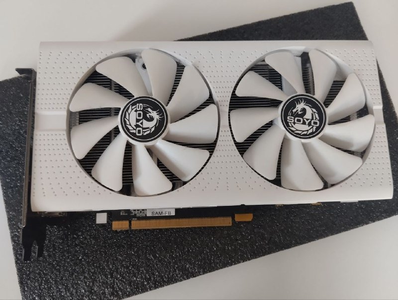 AMD Radeon RX 560 XT 8GB White видеокарта 3