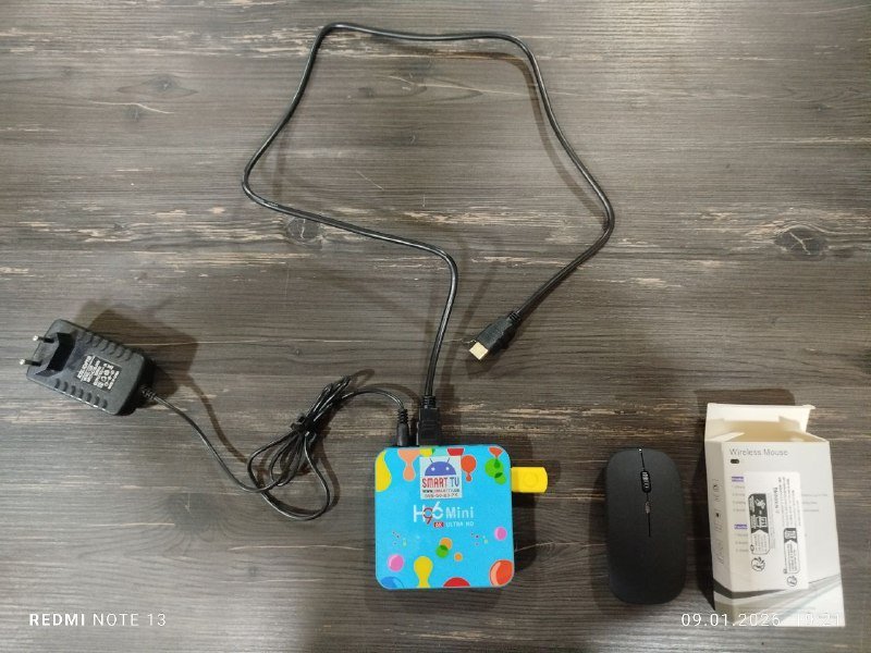 ТВ-приставка H96 Mini 6K Ultra HD с аксессуарами 1