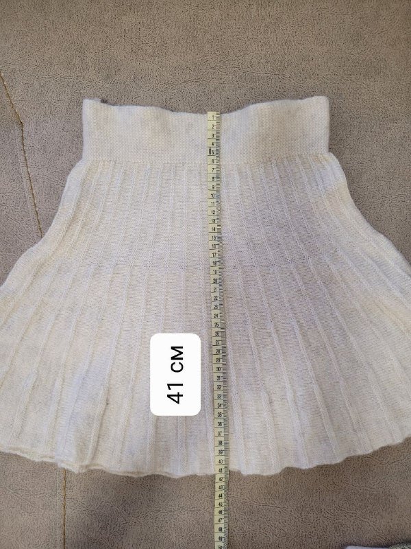 Вязаная юбка