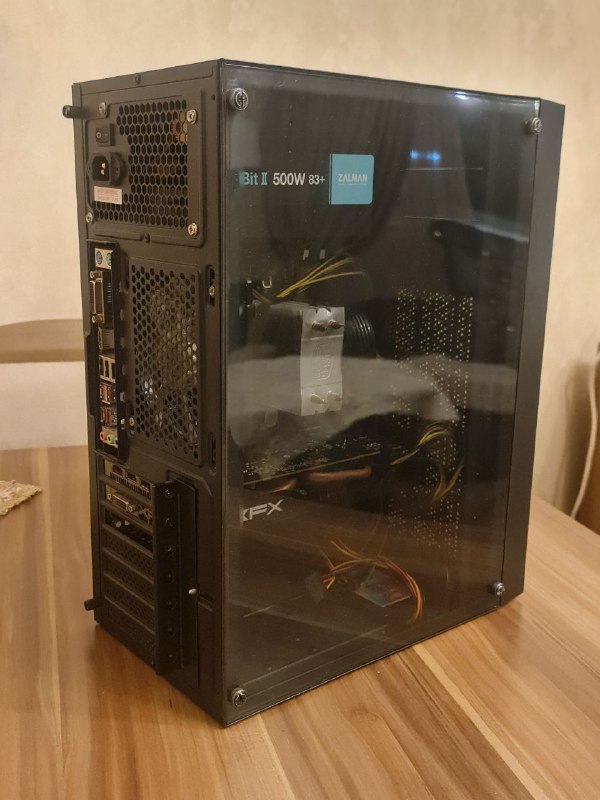 Десктоп компьютер Intel core i5 9400F RX580 8GB RAM 8GB SSD 120GB HDD 1TB 3