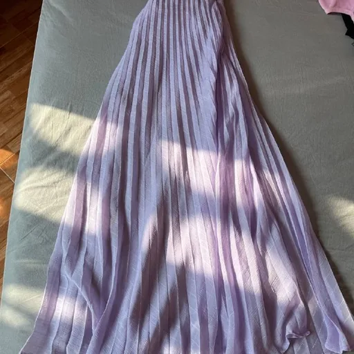 Лавандовая юбка H&M