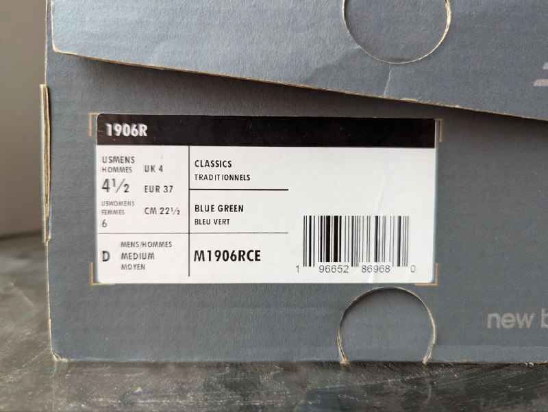 Женские кроссовки New Balance 1906 6