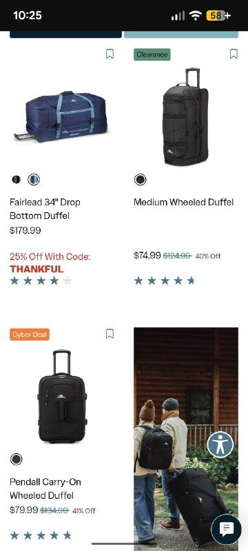 High Sierra дорожная сумка-дуффел 90 см 120 литров 5