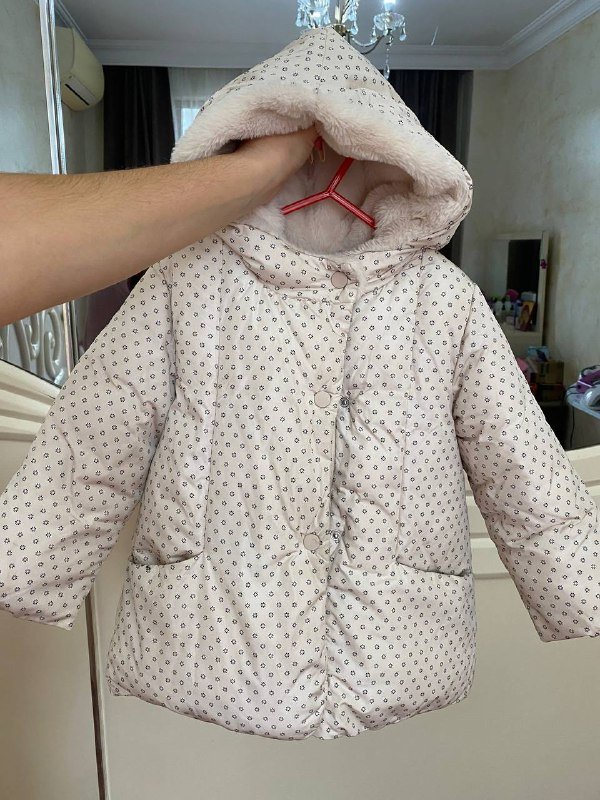 детская куртка с меховой подкладкой