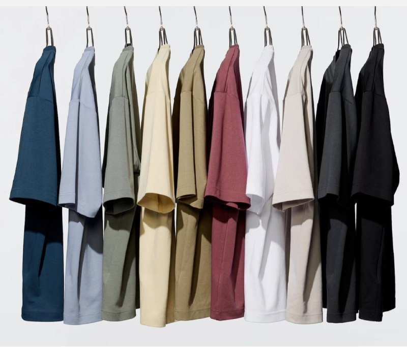 Базовая футболка из UNIQLO, размеры M и S 2