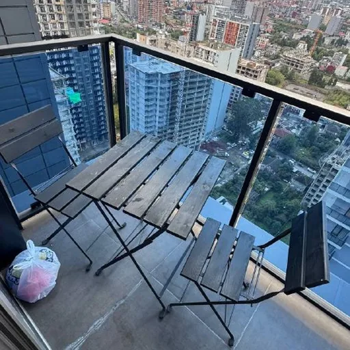 Folding table and chairs