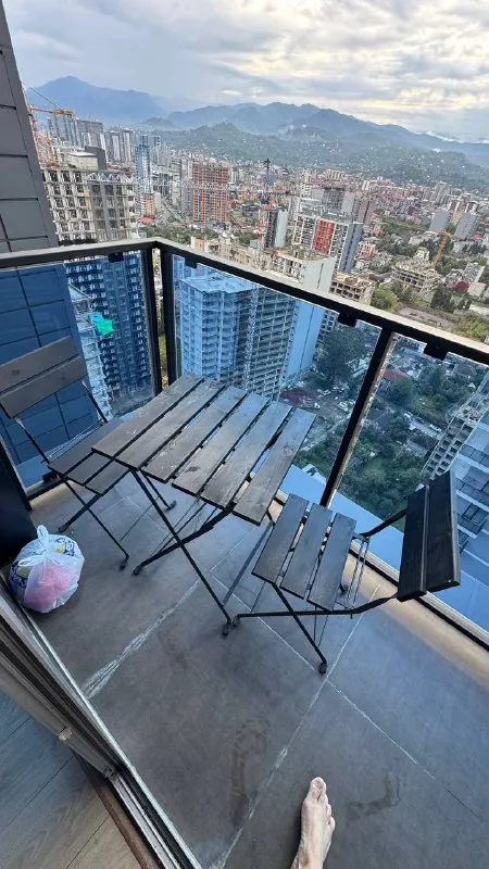 Folding table and chairs