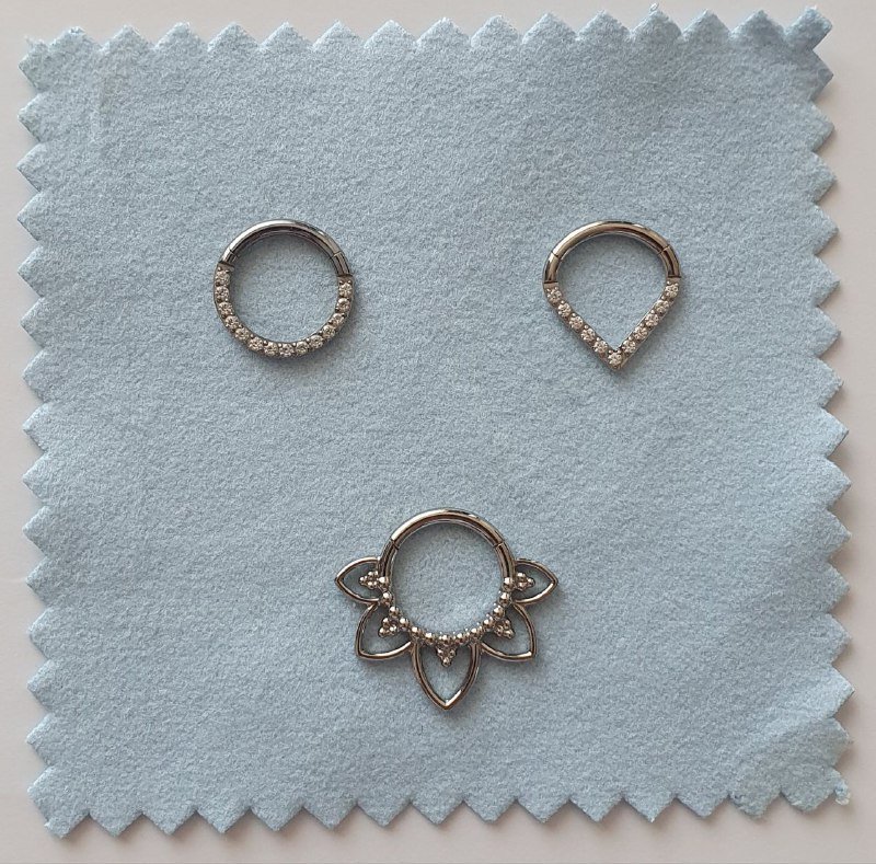 Титановый пирсинг для носа, перегородка, септум