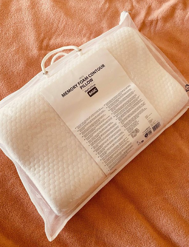 Ортопедическая подушка Jysk memory foam 30х47х7/9 см