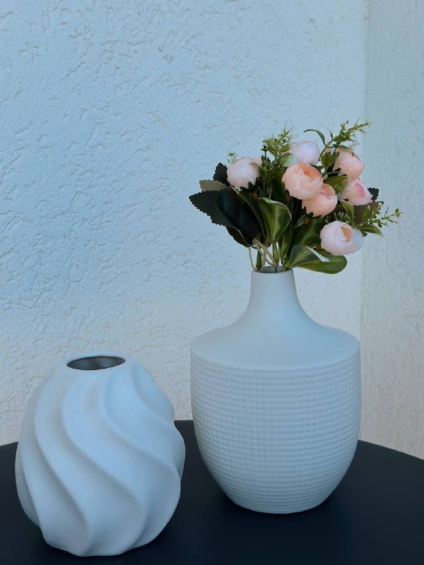 Банки стеклянные, керамические вазы, искусственные свечи 5