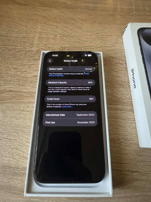 iPhone 15 Pro Max 256 GB 3