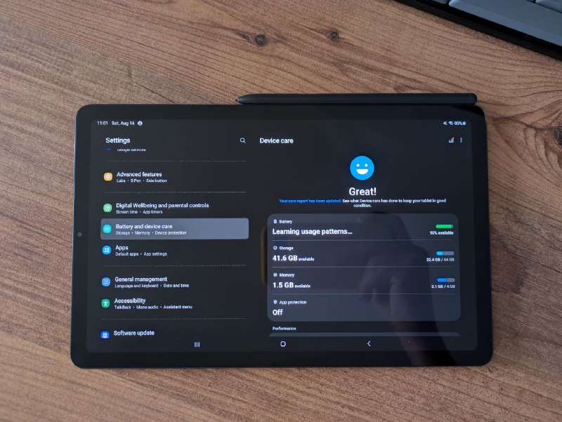 Samsung Galaxy Tab S6 Lite 4/64 Гб 5