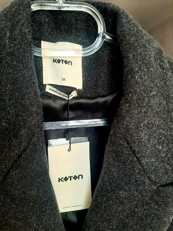 Пальто новое с этикеткой размер xs-34